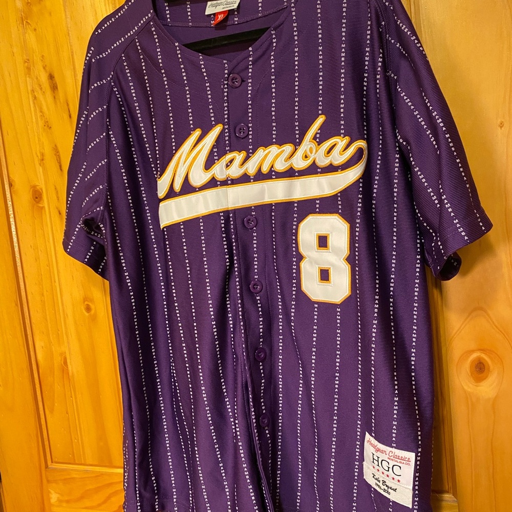 Nostalgia Purple Mamba Men’s Size XL Jersey perfect condition